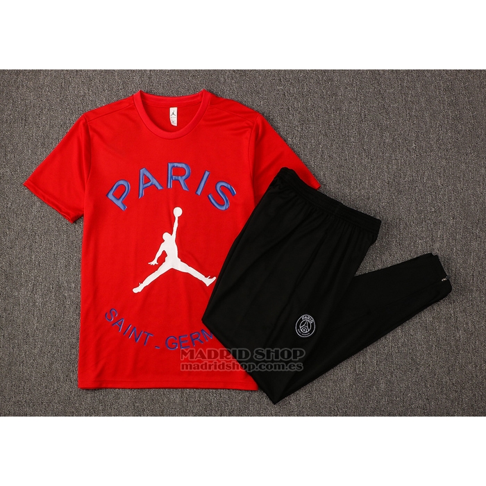 Chandal del Paris Saint-Germain Manga Corta 2021-2022 Rojo